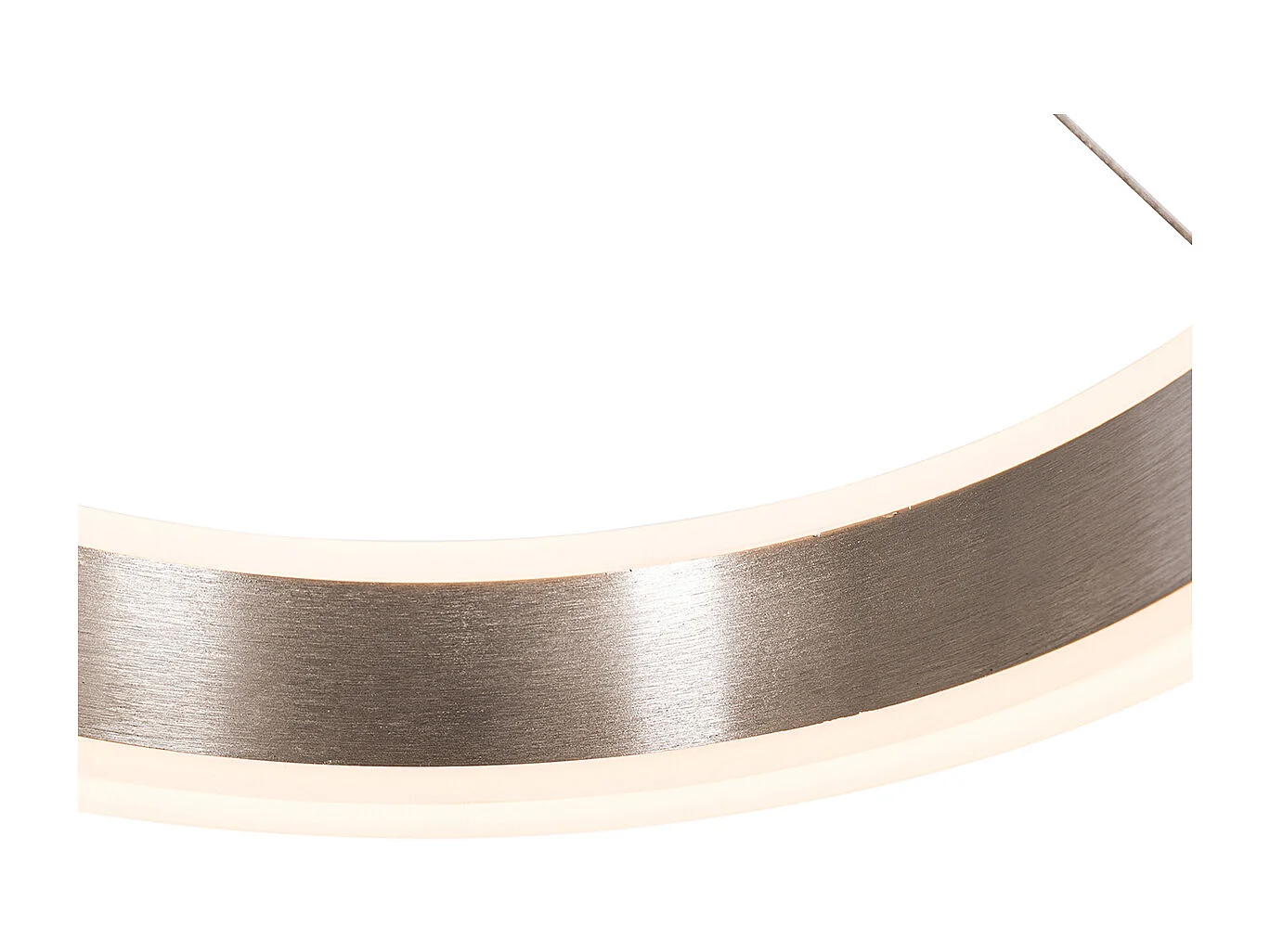 Suspension ronde en acier avec LED à intensité variable 3 niveaux 3 lumières - Lyani