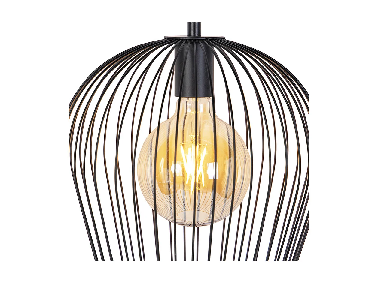 Suspension design noire - Wire Ario