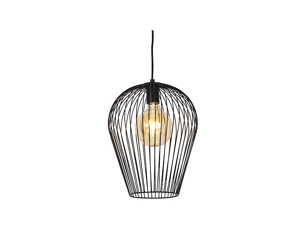 Lampe suspension noire - Wire Ario