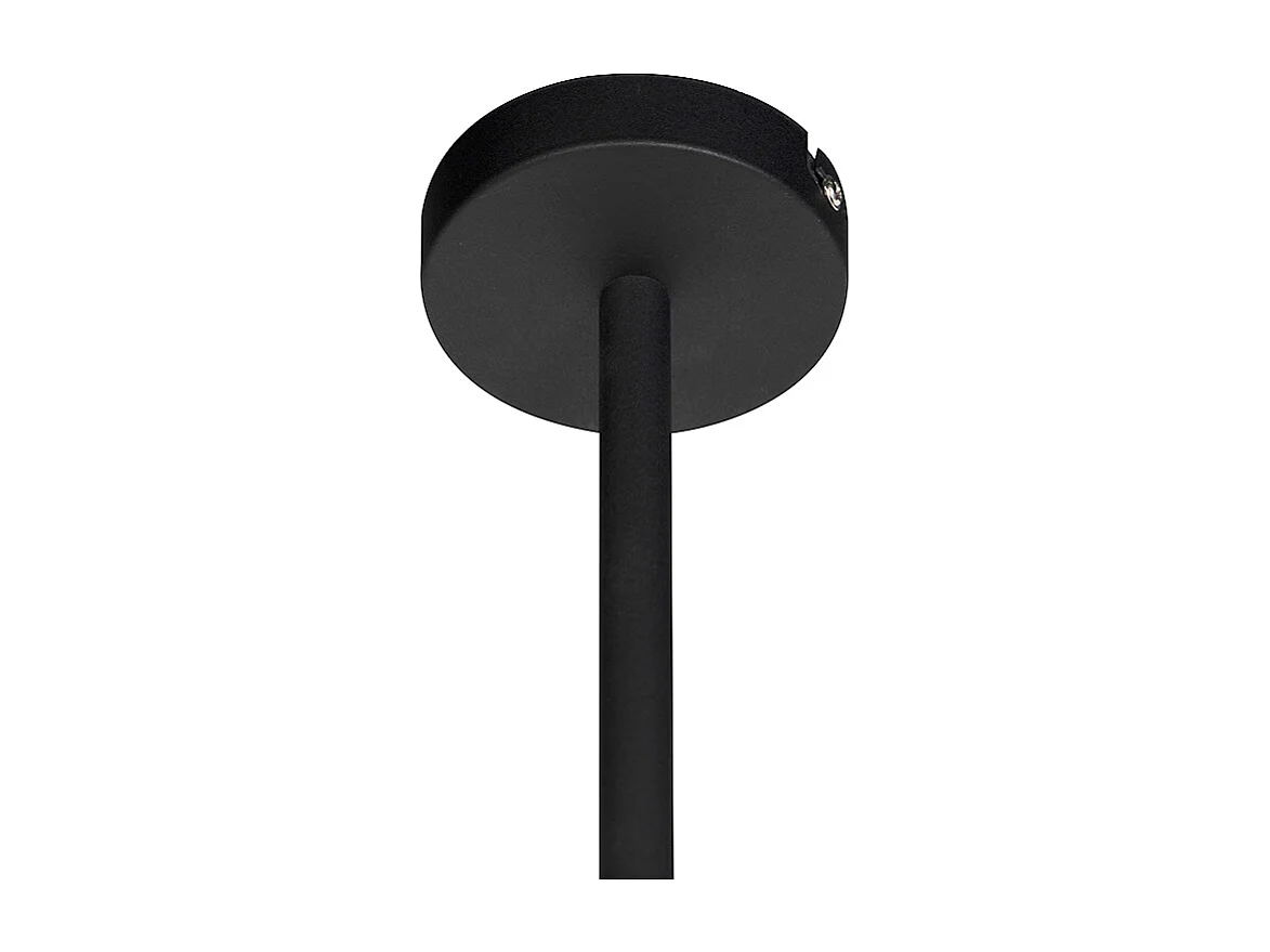 Lampe suspendue moderne noire orientable 6 lumières - Lofty