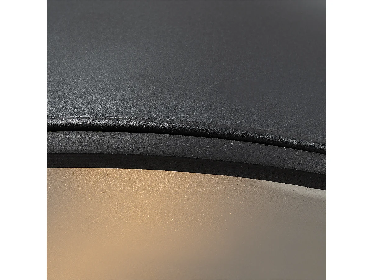 Suspension industrielle noire 53,5 cm - Sicko