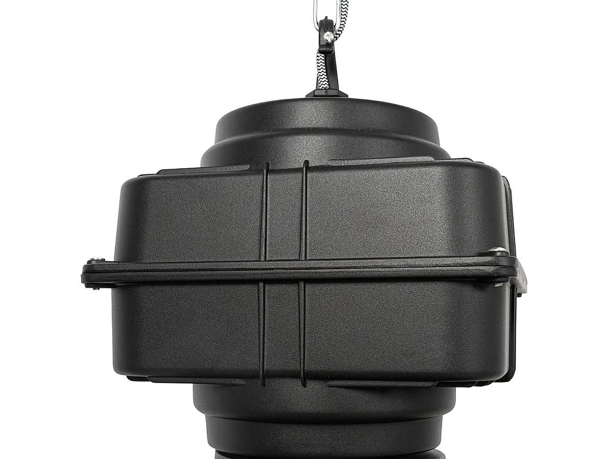 Suspension industrielle noire 53,5 cm - Sicko