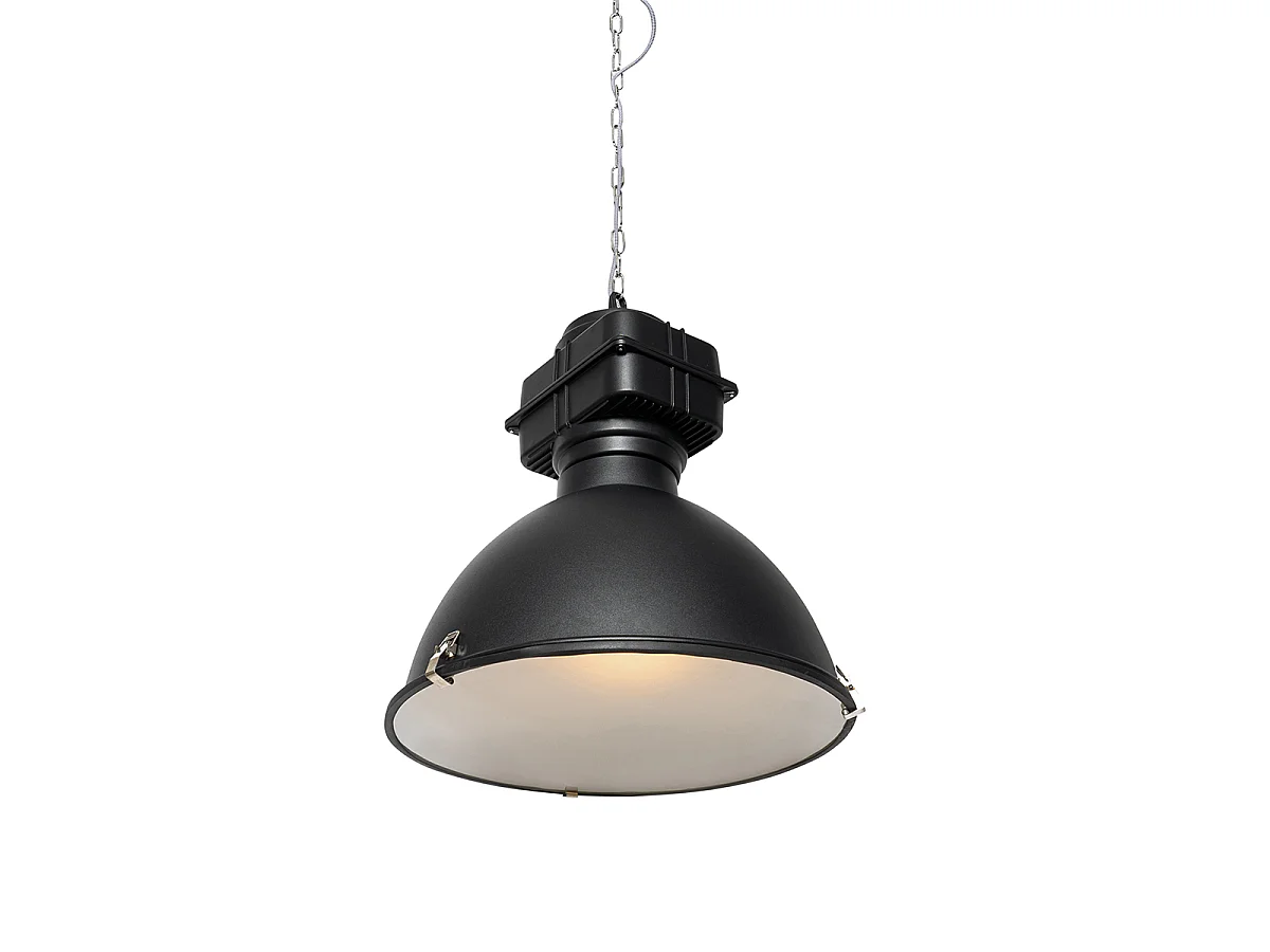 Suspension industrielle noire 53,5 cm - Sicko