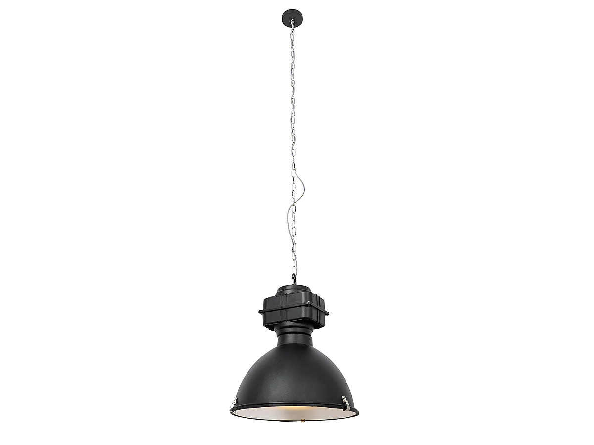 Suspension industrielle noire 53,5 cm - Sicko