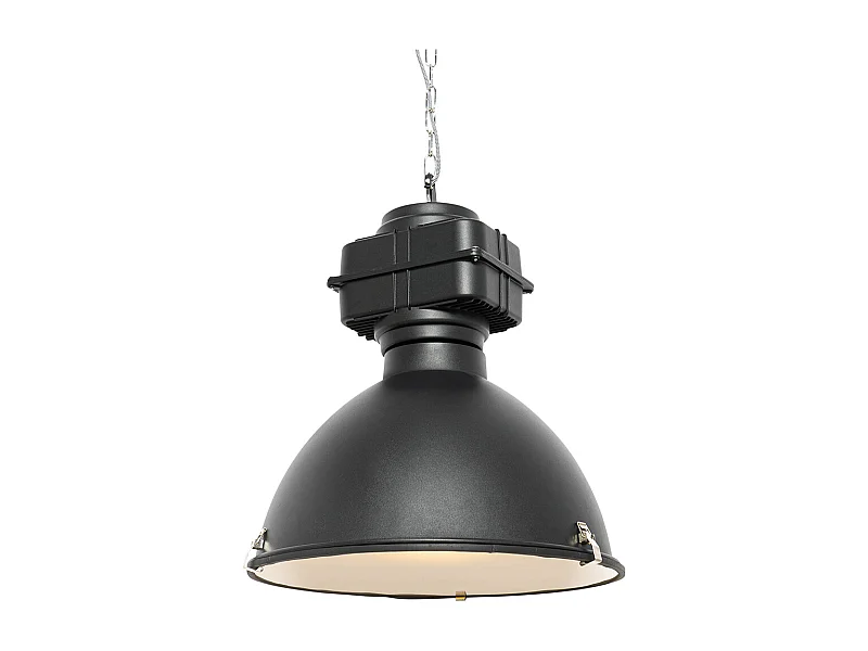 Suspension industrielle noire 53,5 cm - Sicko