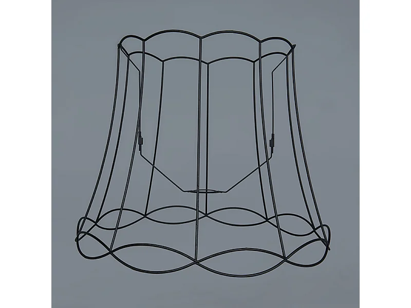 Lot de 2 lampes suspendues rétro noir 50 cm - Granny Frame