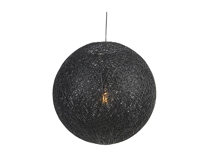 Suspension rustique noire 60 cm - Corda