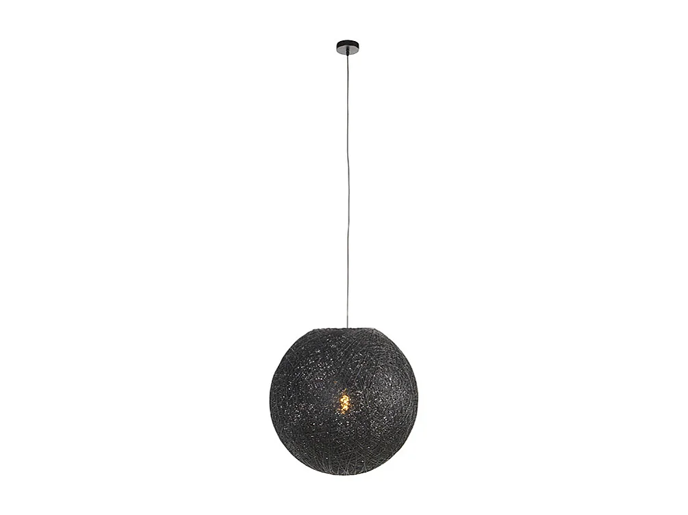 Suspension rustique noire 60 cm - Corda