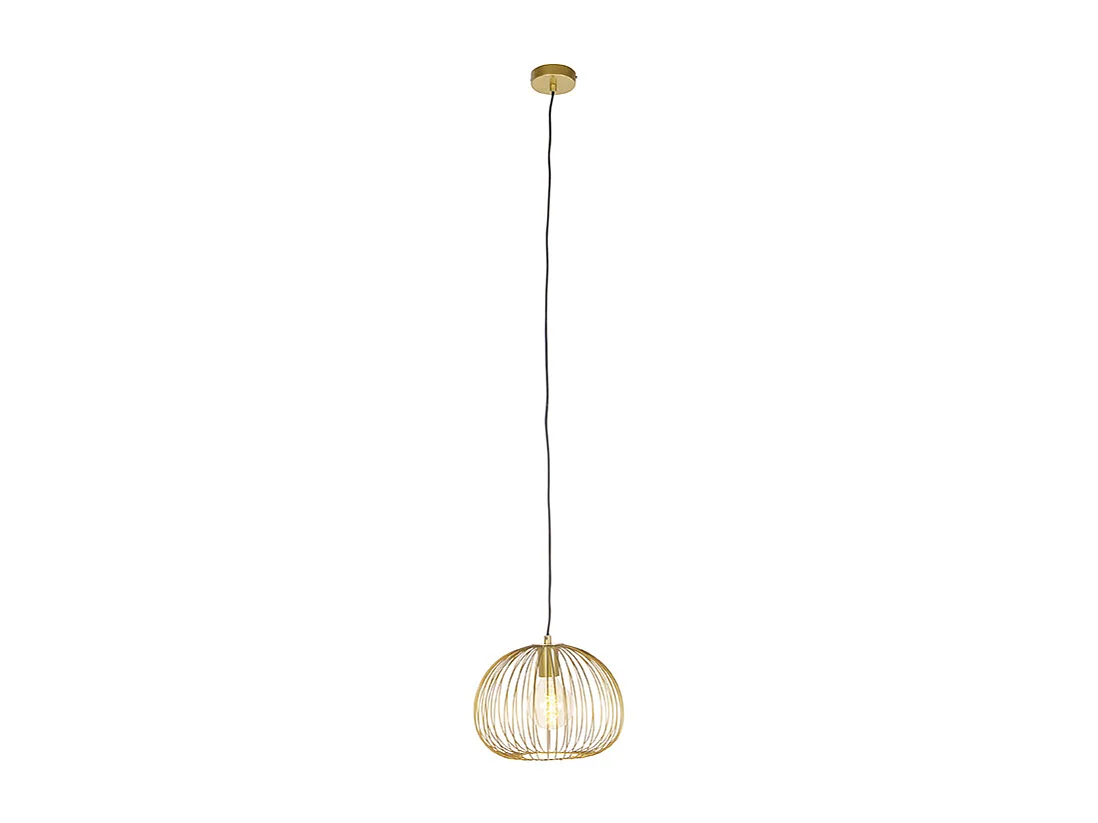 Suspension design dorée - Wire Dough