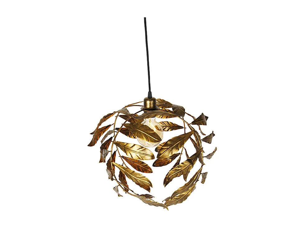 Suspension vintage or antique 40 cm - Tilleul