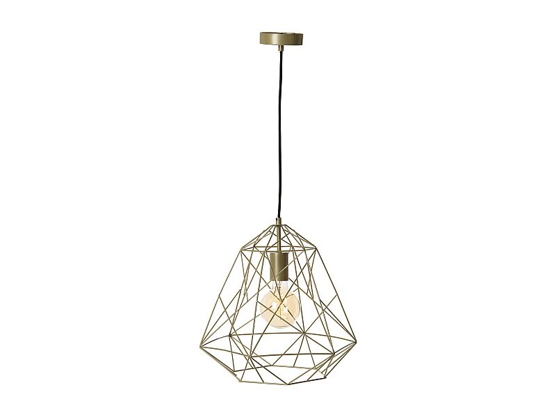 Suspension industrielle dorée - Framework Basic