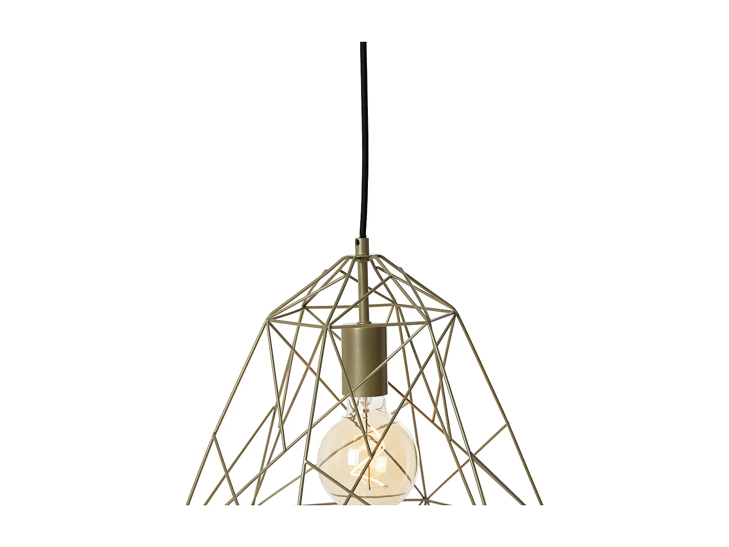 Lampe suspendue industrielle or - Framework Basic