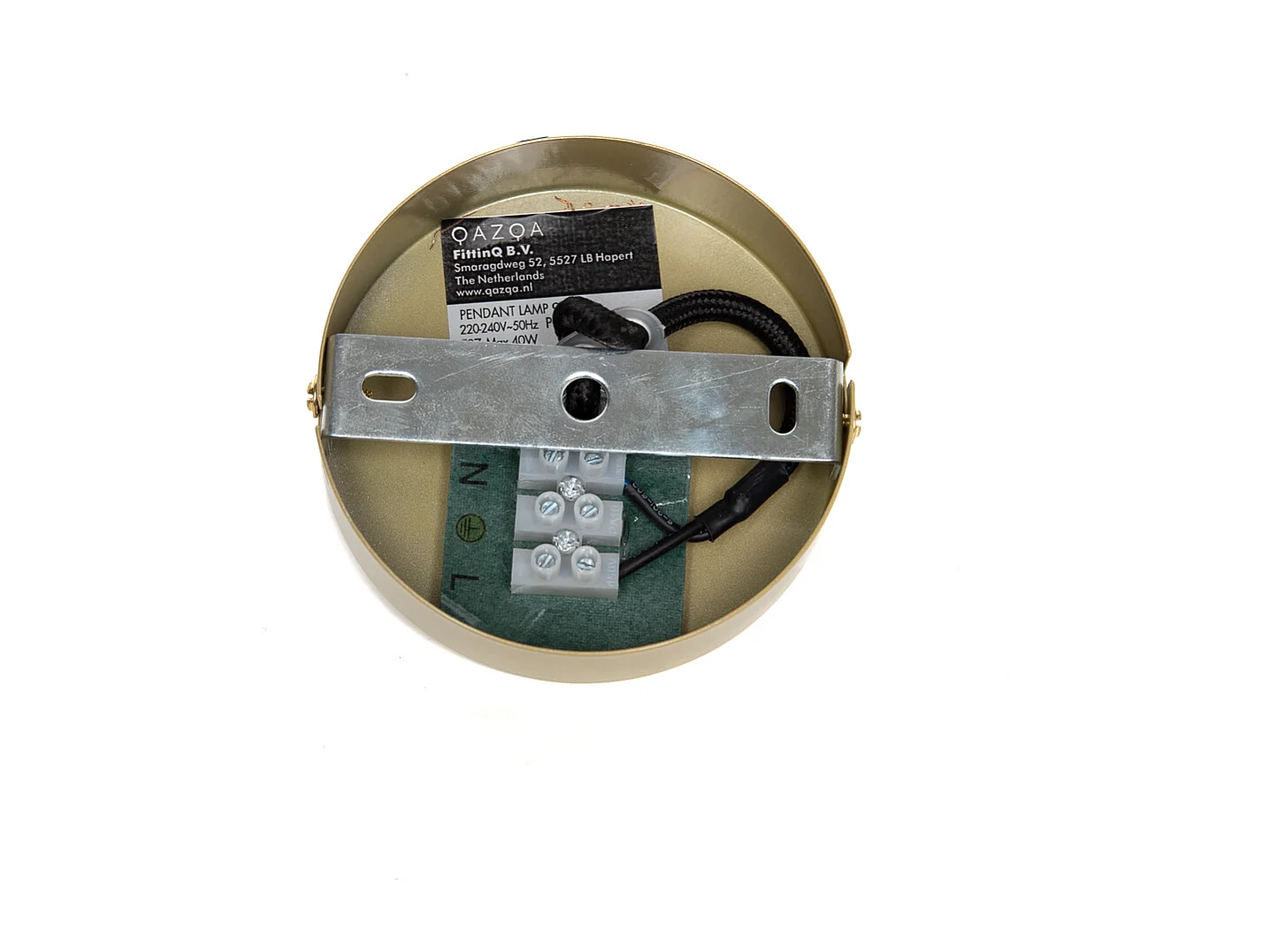 Lampe suspendue industrielle or - Framework Basic