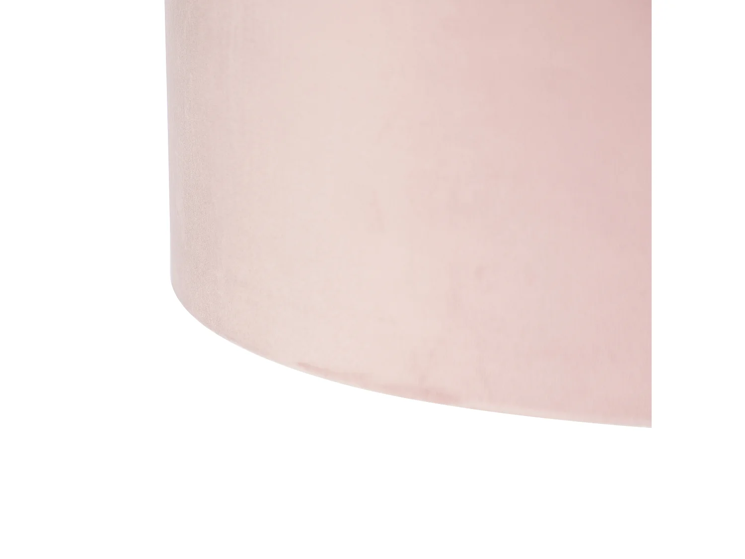 Suspension avec abat-jours en velours rose avec or 35 cm - Blitz II noir