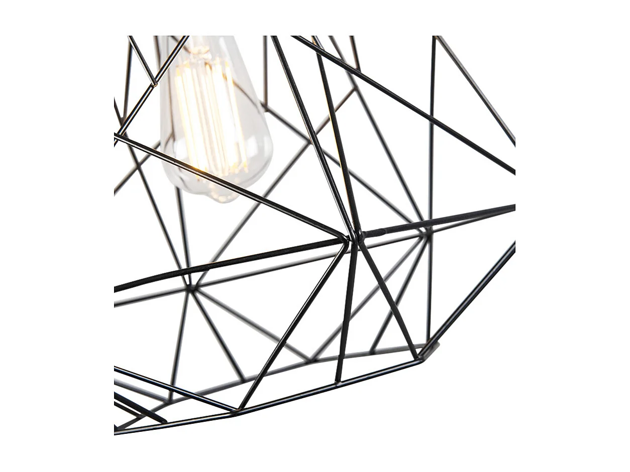 Suspension industrielle noire - Framework Basic