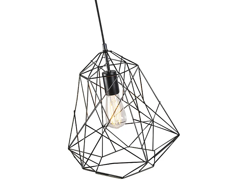 Suspension industrielle noire - Framework Basic