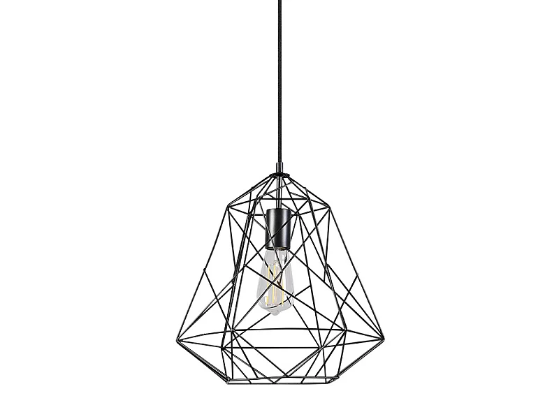 Suspension industrielle noire - Framework Basic