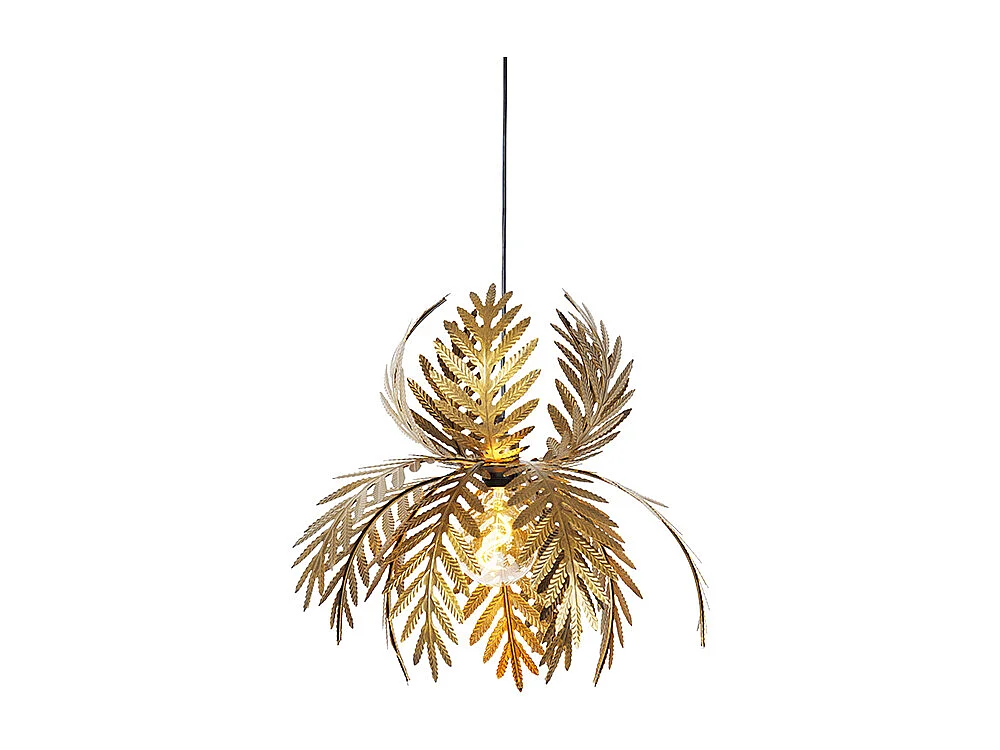 Suspension vintage dorée - Botanica