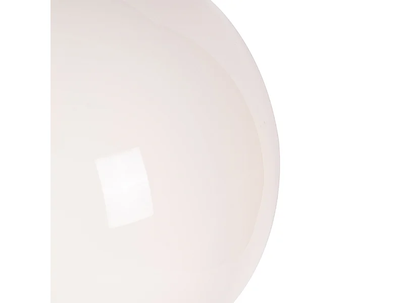 Suspension scandinave en verre opale 50 cm - Ball 50