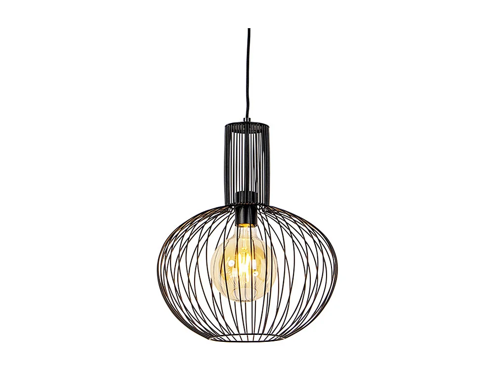 Suspension design noire - Wire Bake