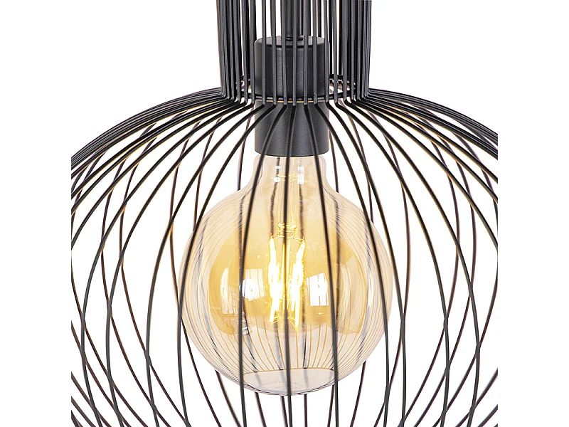 Suspension design noire - Wire Bake