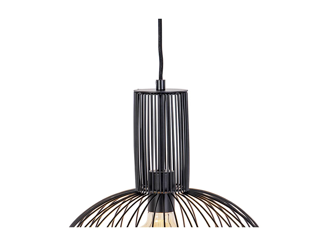 Suspension design noire - Wire Bake