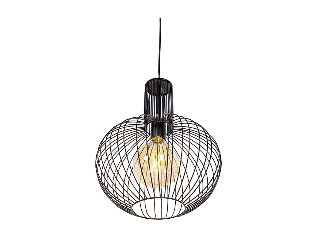 Suspension design noire - Wire Bake