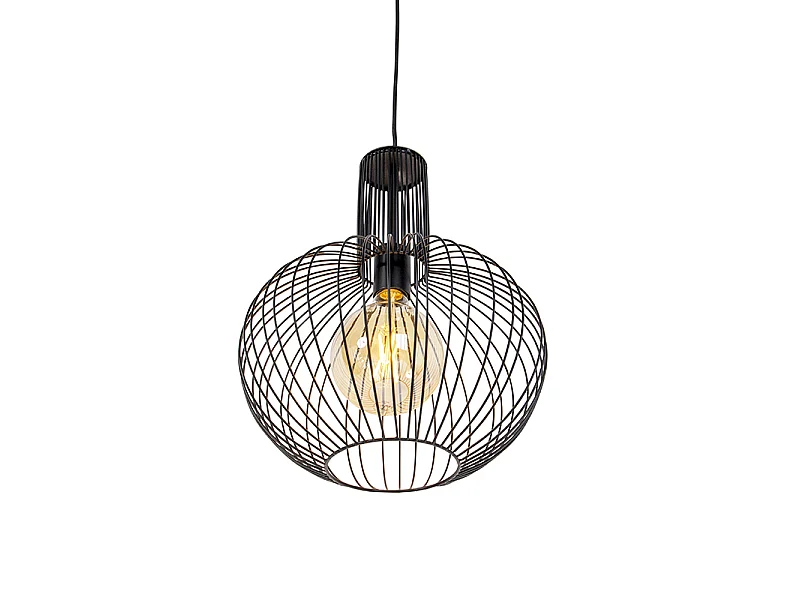 Suspension design noire - Wire Bake