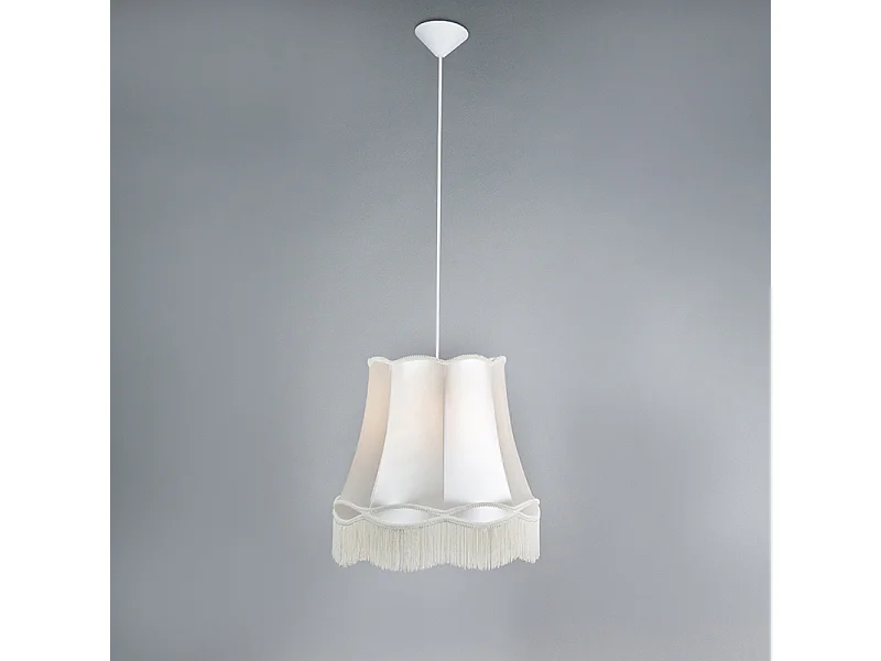 Suspension rétro crème 45 cm - Granny