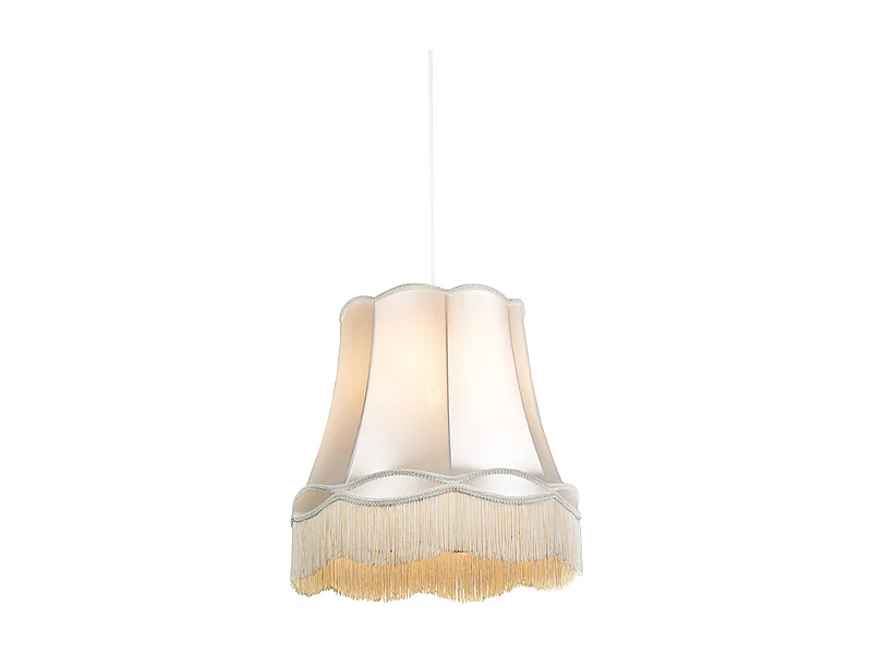 Suspension rétro crème 45 cm - Granny