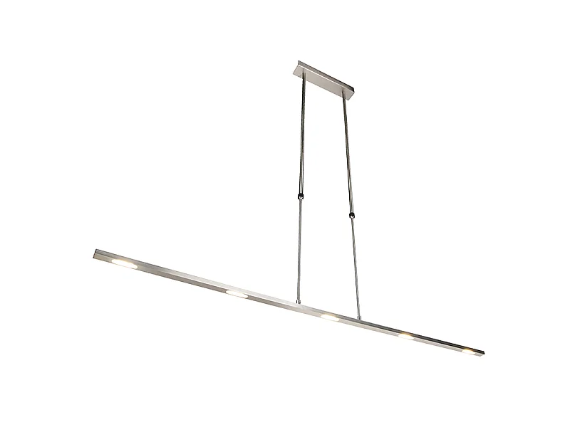 Suspension moderne en acier avec LED réglable - Bold