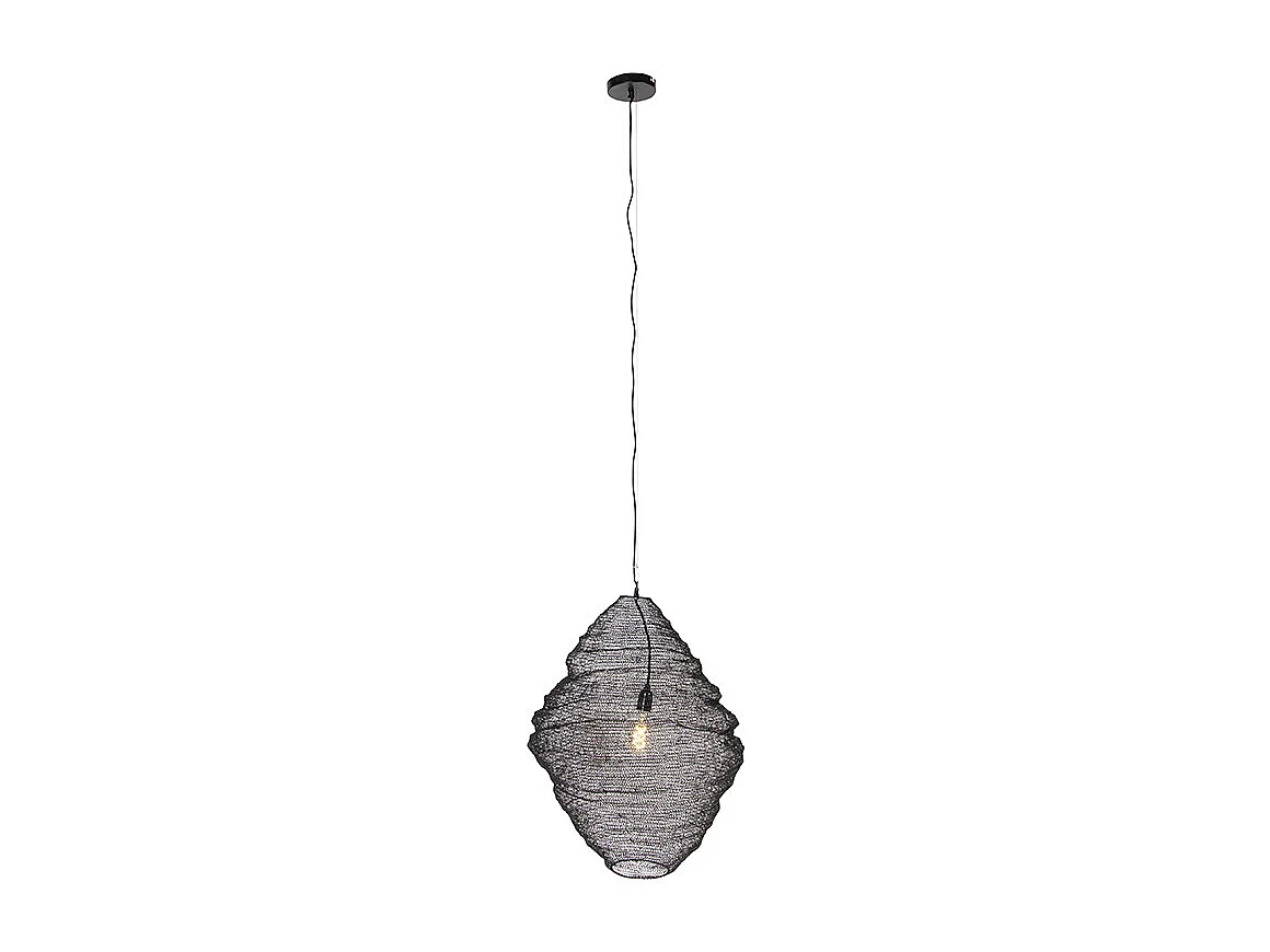 Suspension orientale noire 60 cm - Nidum