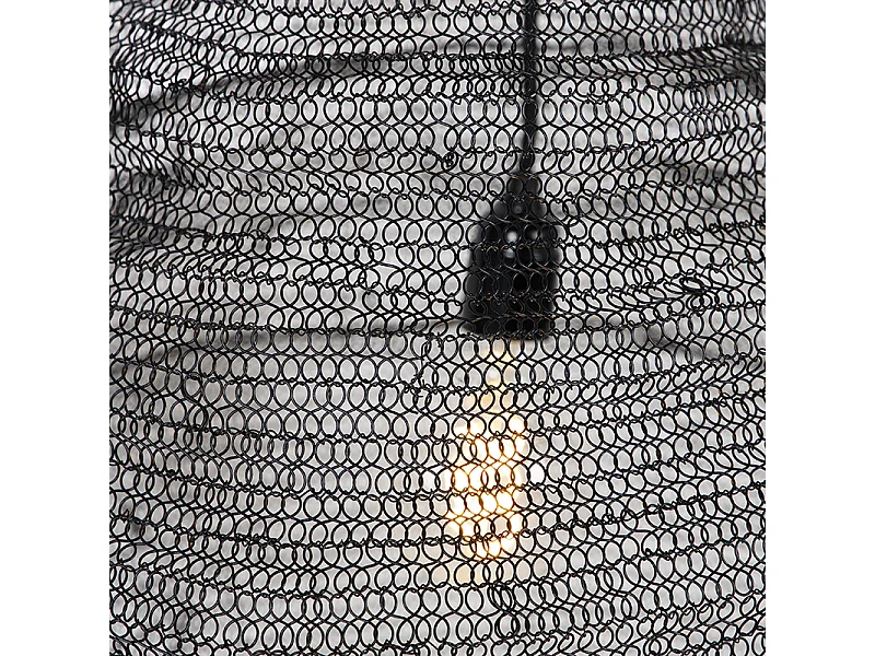 Suspension orientale noire 60 cm - Nidum