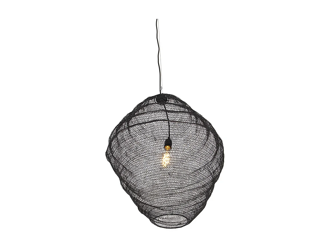 Suspension orientale noire 60 cm - Nidum