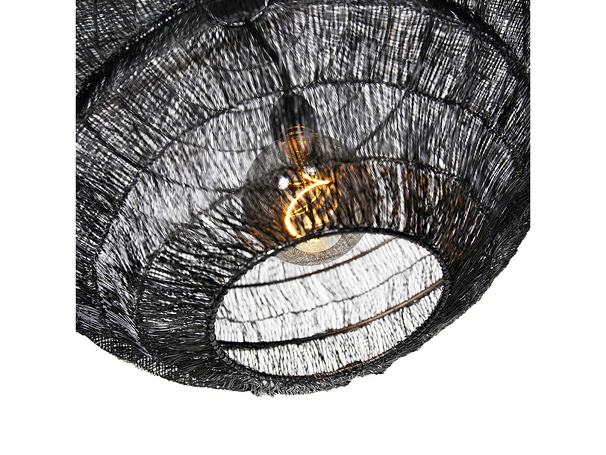 Suspension orientale noire 45 cm x 40 cm - Vadi