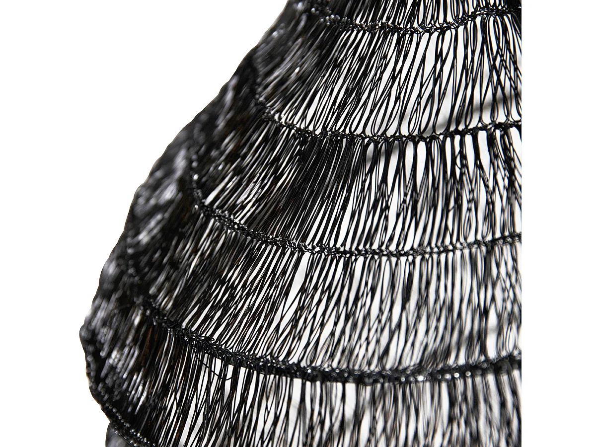 Suspension orientale noire 45 cm x 40 cm - Vadi