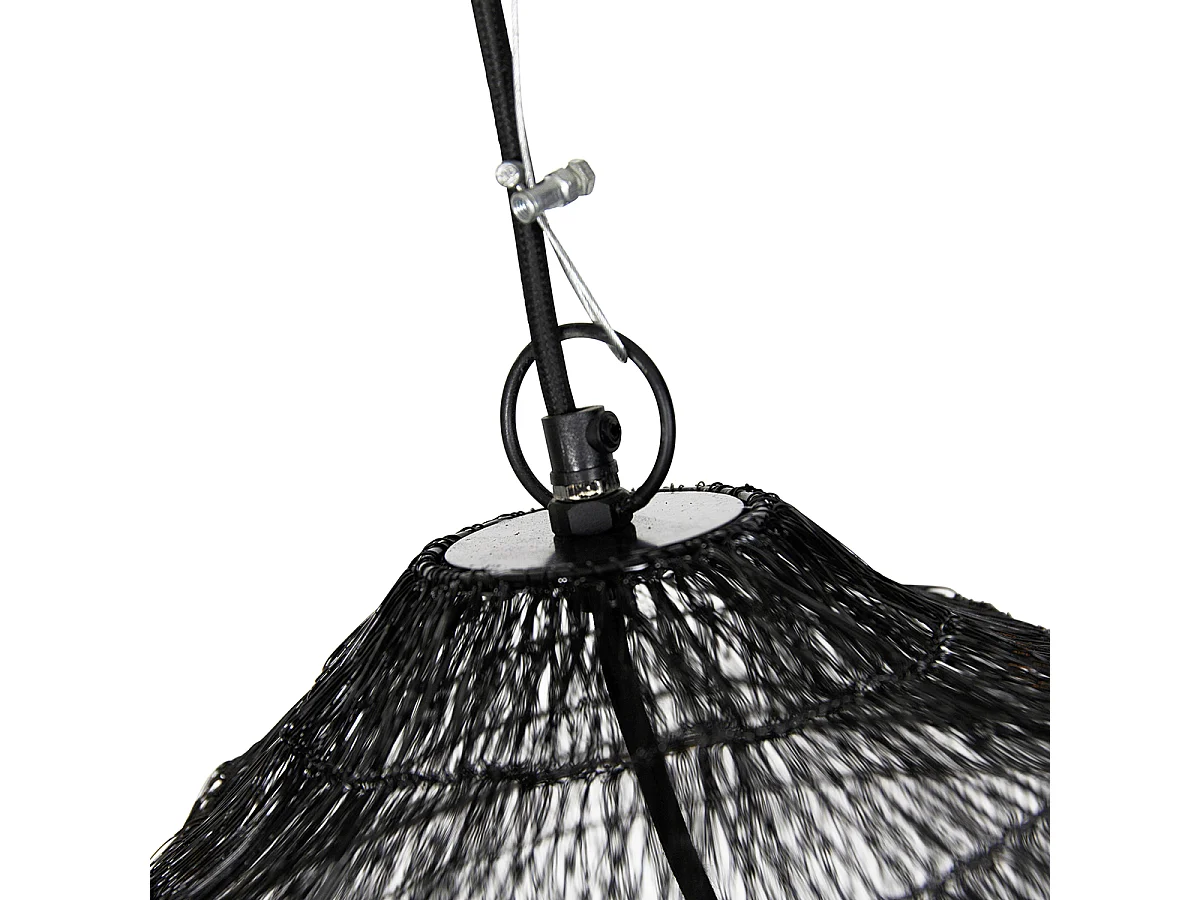 Suspension orientale noire 45 cm x 40 cm - Vadi