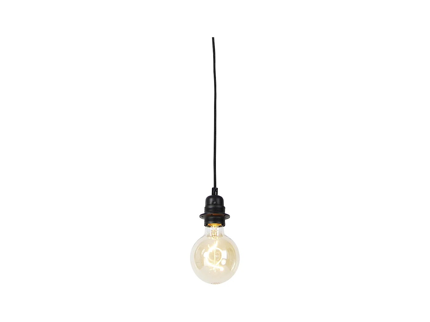 Suspension moderne noire dimmable - Cava Luxe 1