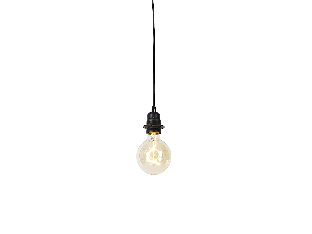 Suspension moderne noire à intensité variable - Cava Luxe 1