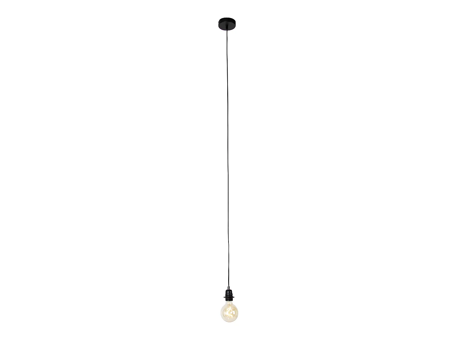 Suspension moderne noire à intensité variable - Cava Luxe 1