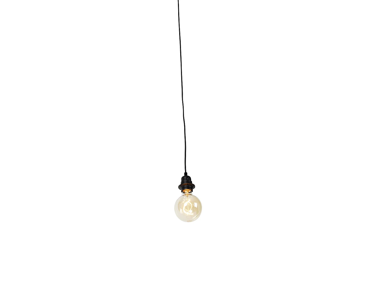 Suspension moderne noire à intensité variable - Cava Luxe 1