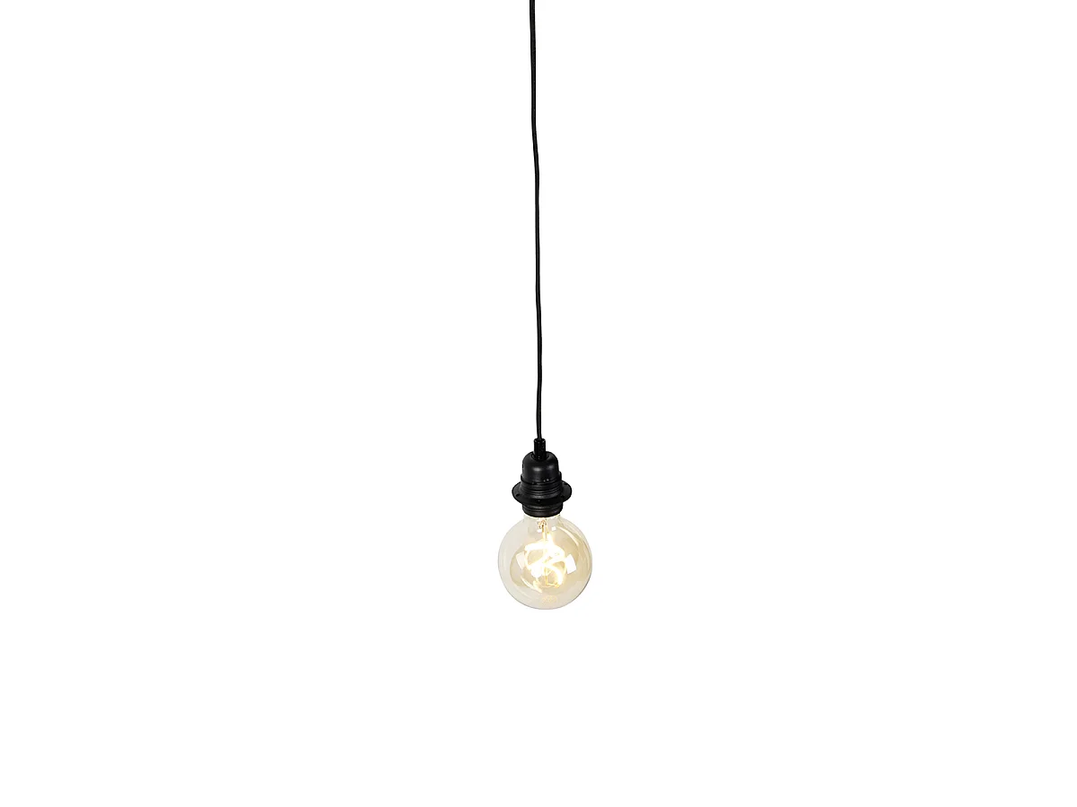 Suspension moderne noire à intensité variable - Cava Luxe 1