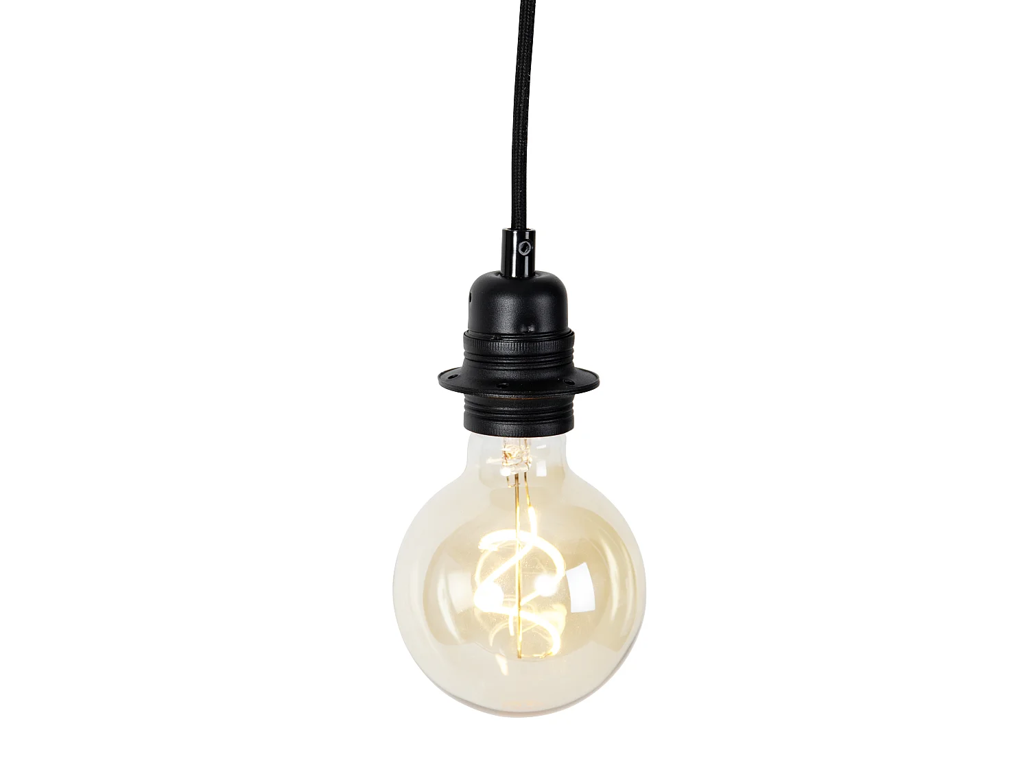 Suspension moderne noire à intensité variable - Cava Luxe 1