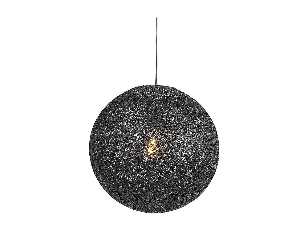 Suspension design sphère noire 45cm - Corda