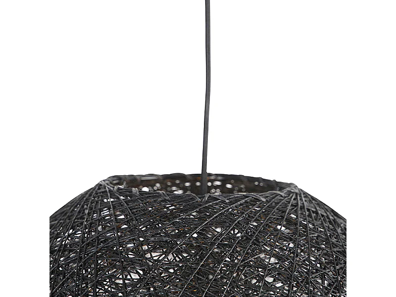 Suspension design sphère noire 45cm - Corda