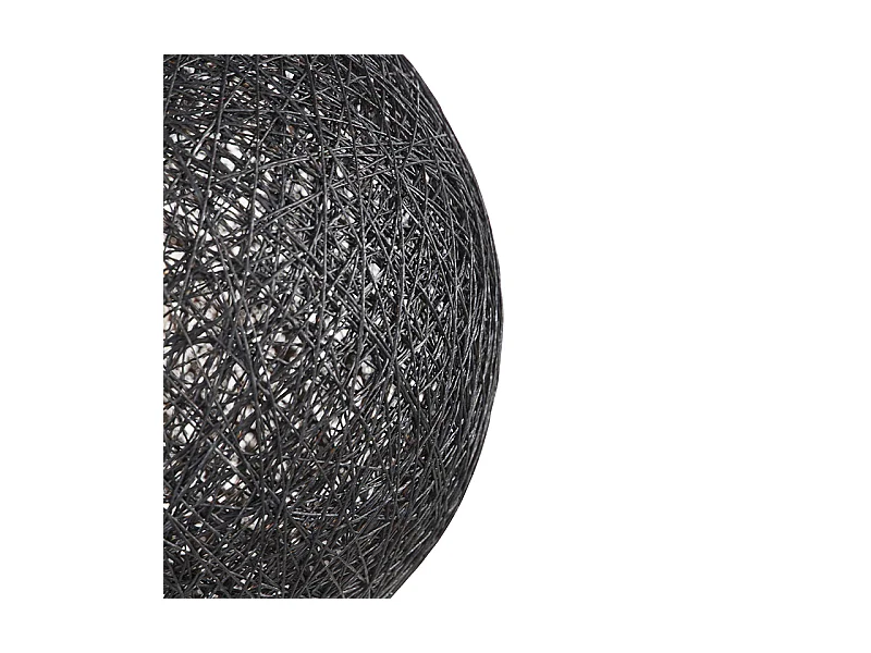 Suspension design sphère noire 45cm - Corda