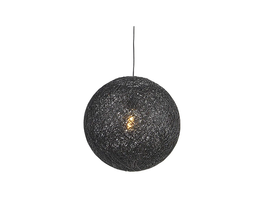 Suspension design sphère noire 45cm - Corda