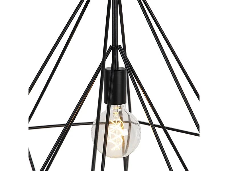 Suspension scandinave noire - Karkass