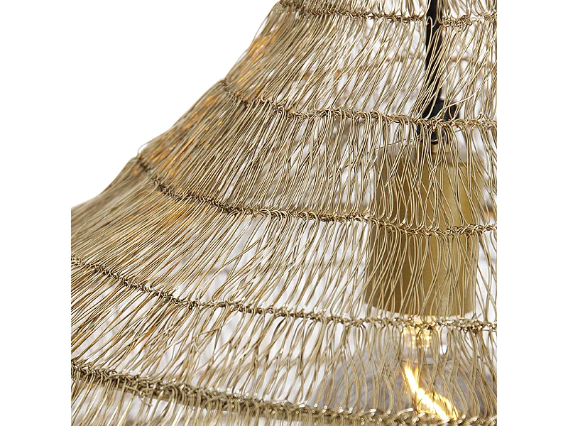 Suspension orientale dorée 45 cm x 60 cm - Vadi