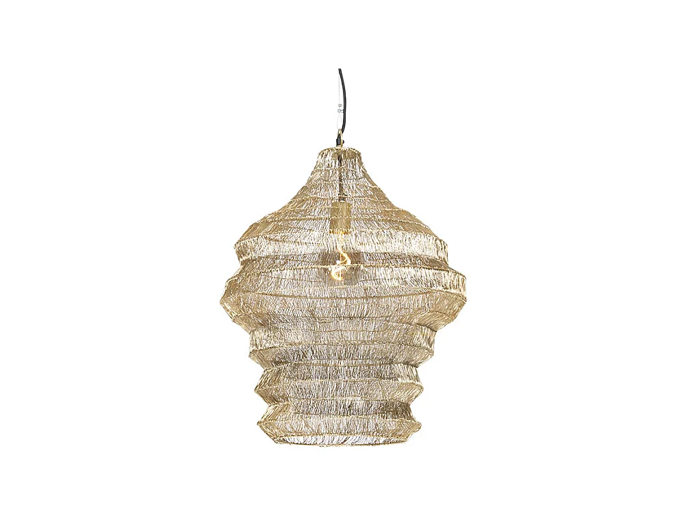 Suspension orientale dorée 45 cm x 60 cm - Vadi